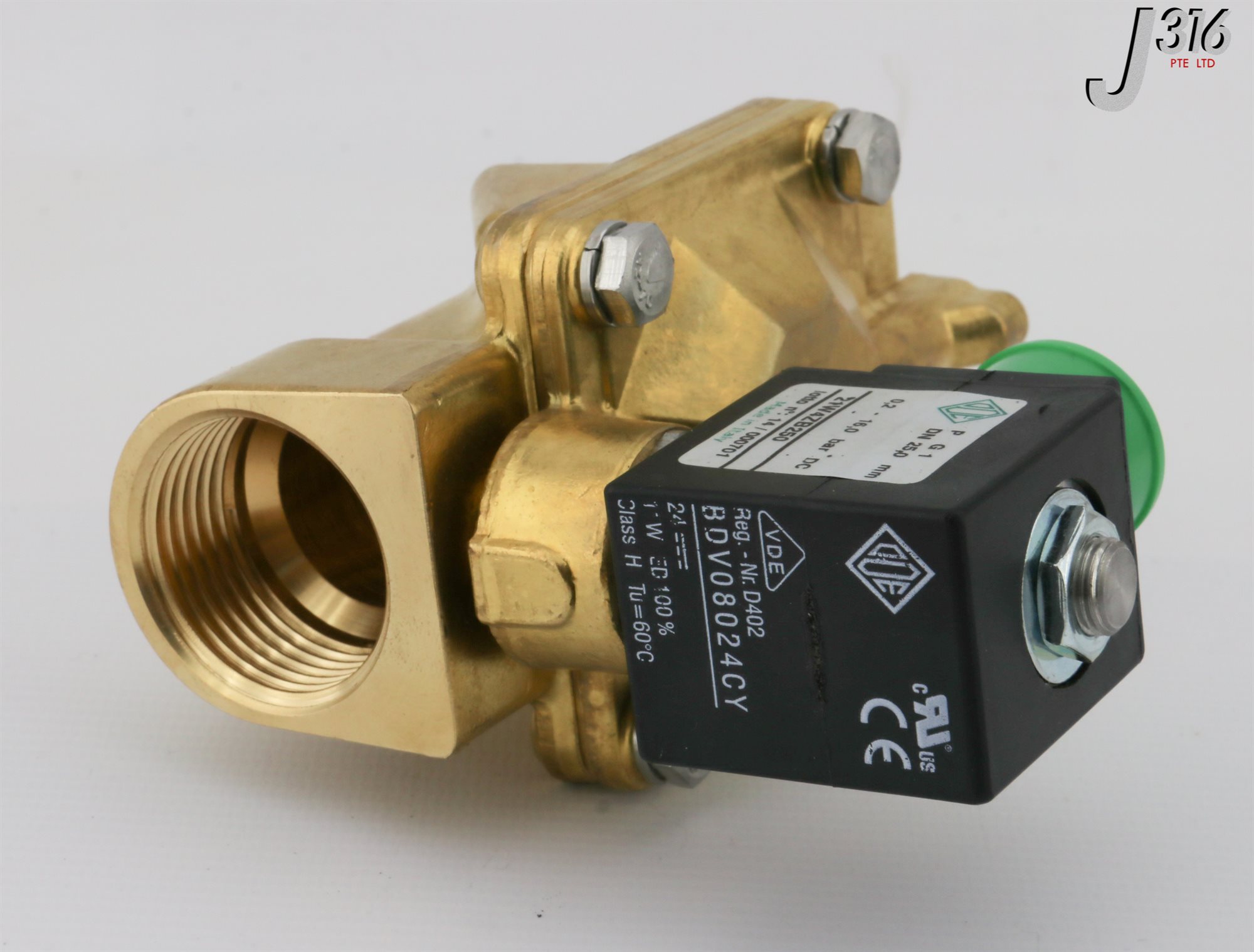 その他 E 30806 RIEGLER 2 WAY WATER SOLENOID VALVE, 21W4ZB250 (NEW